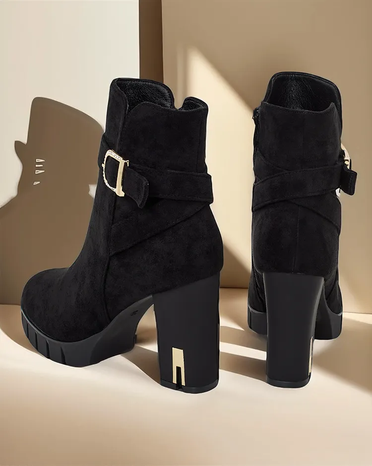 Dámské vysoké kozačky Royalfashion Molin