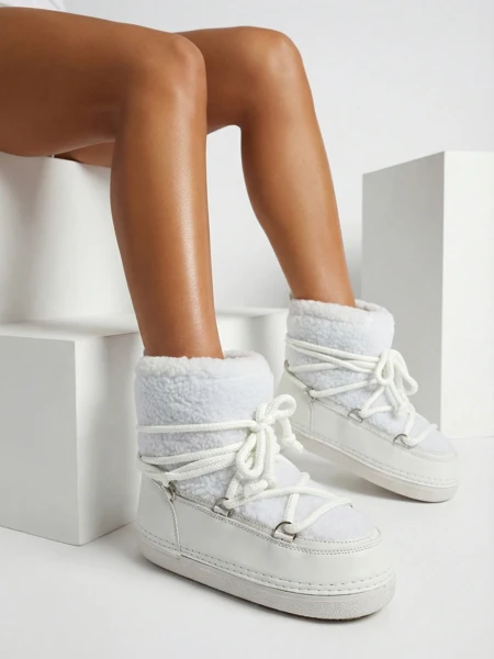 Dámské sněhule s kožíškem Uvella