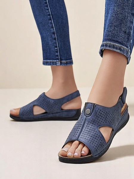 Royalfashion dámské sandály s průstřihy Leminni