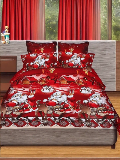 Royalfashion Різдвяний комплект постільної білизни 160x200 повний 3-ЧАСТИНИ