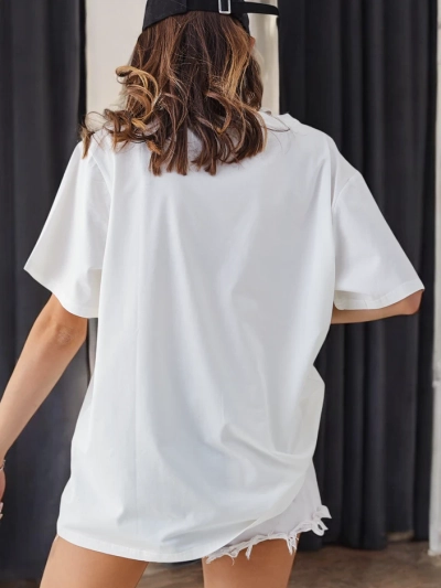 Royalfashion Dámské bavlněné tričko s potiskem