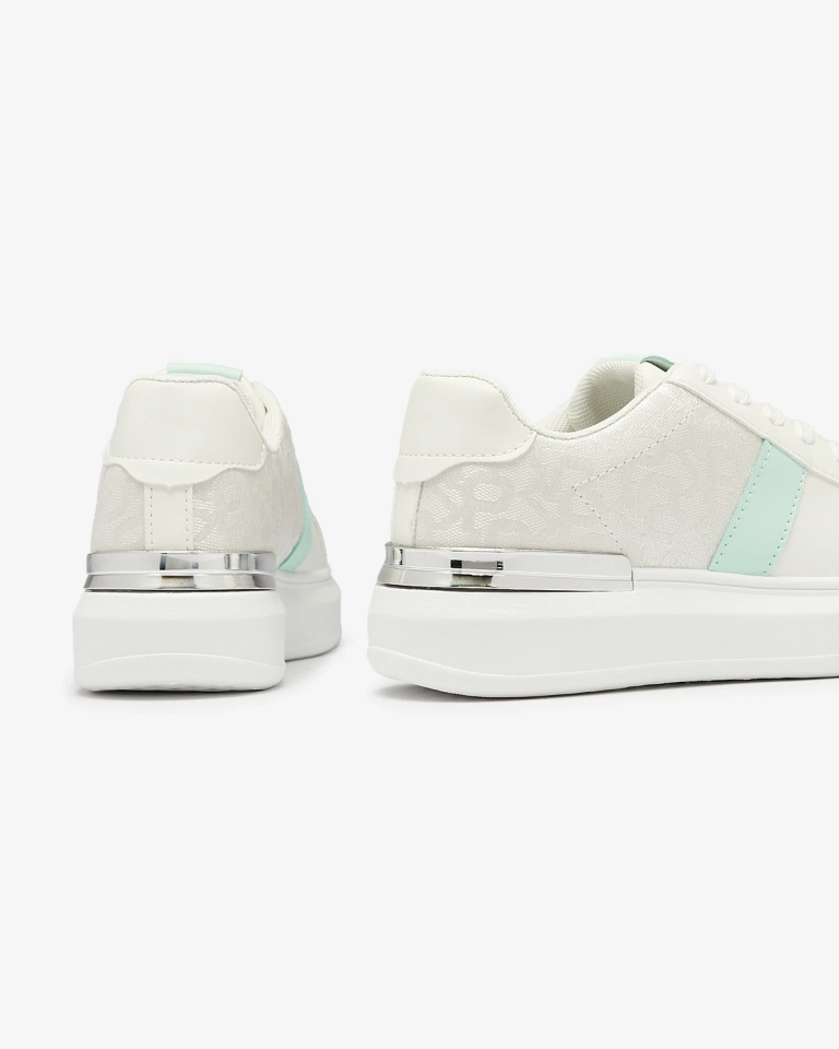 Bílé dámské sportovní tenisky Mlysio- Obuv