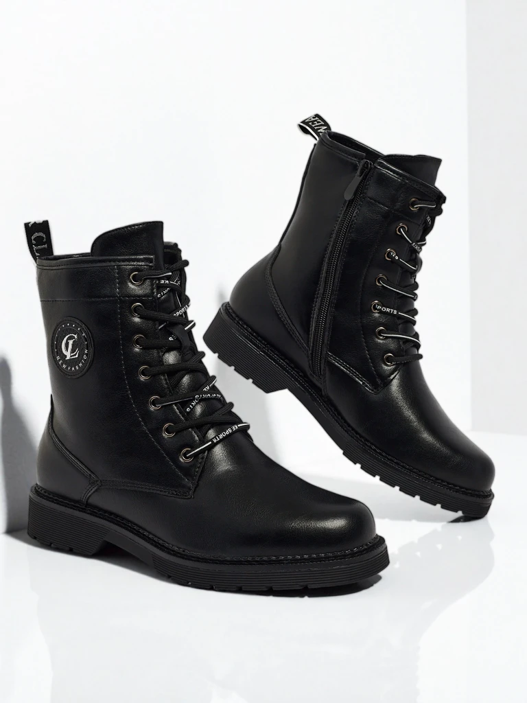 Eko kožené šněrovací dámské boty Tavira