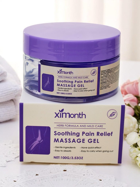 Přírodní masážní gel zklidňující bolest