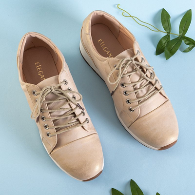 OUTLET Золоте жіноче спортивне взуття Theliel - Взуття