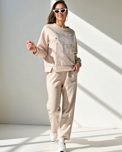 Royalfashion dámská viskózová souprava s potiskem