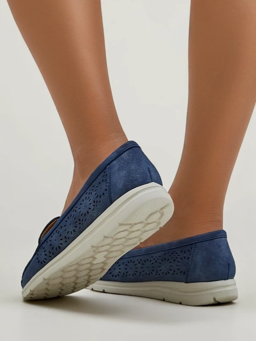 Royalfashion Жіноча перфорована мокасина Besset