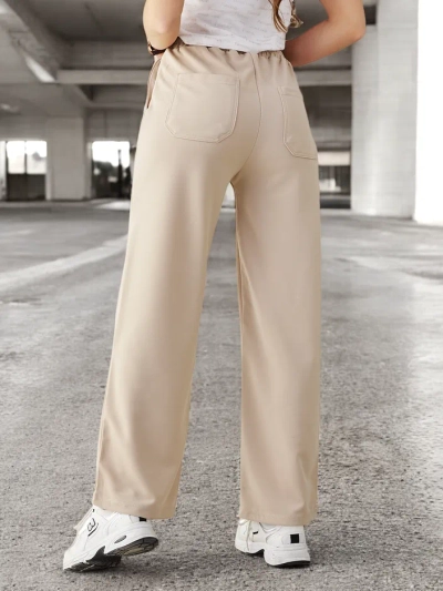 Royalfashion Прості жіночі штани з зав'язками