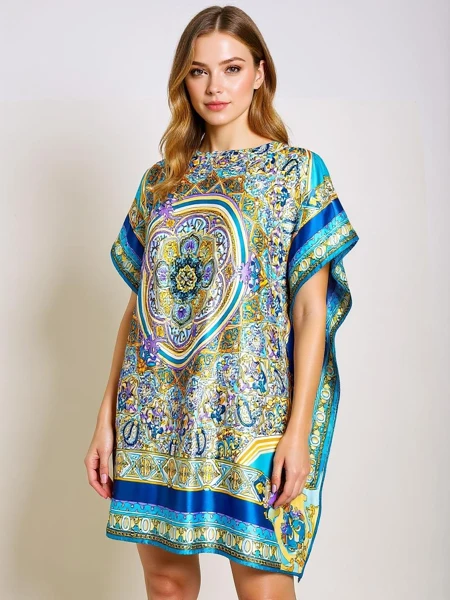 Pareo Afrodyta Royalfashion – barevné pareo ke kolenům inspirované Itálií