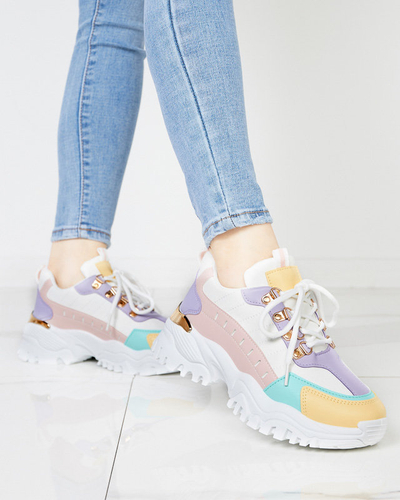 Dámské barevné sportovní boty Tenisky Nosice - Obuv