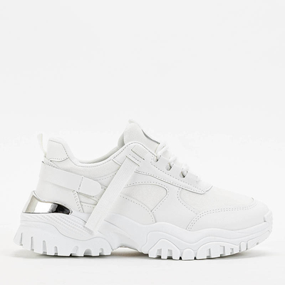 OUTLET Dámská sportovní obuv tenisky v odstínu ecru Itega - Obuv