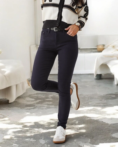 Royalfashion Dámské bavlněné skinny džíny