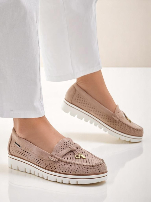 Royalfashion Жіночі перфоровані мокасини Elissas