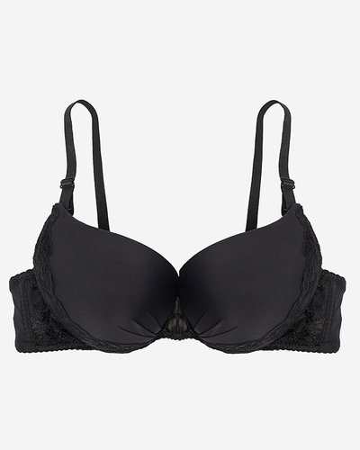 Černá dámská krajková podprsenka - Spodní prádlo