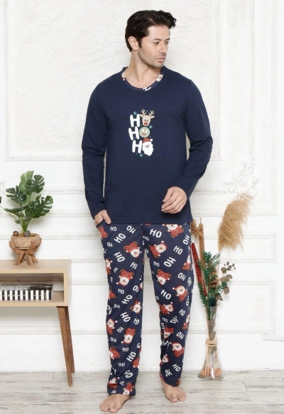 Royalfashion Vánoční pánské pyžamo 2 kusy