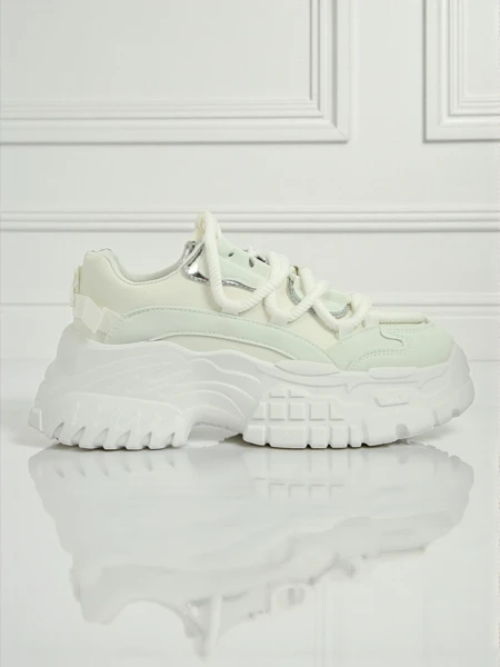 Dámské sneakers Artemisia Bianca na platformě z ekologické kůže 6,5 cm