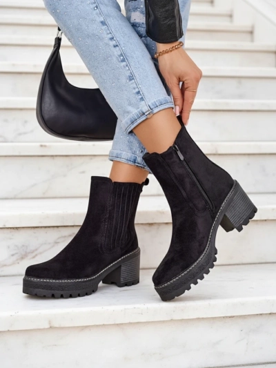 Dámské boty Royalfashion Eco-zamšové na příspěvku od Segiag