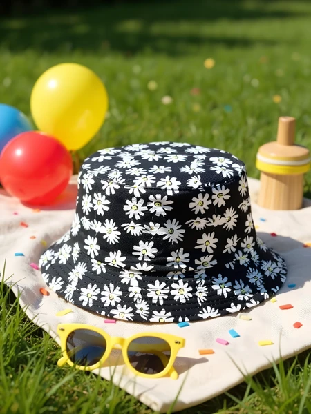 Royalfashion Dětský klobouk Bucket Hat Color Splash Bucket