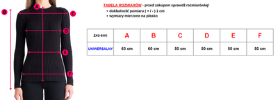 Světle modrý svetr s řetízkem - Oblečení