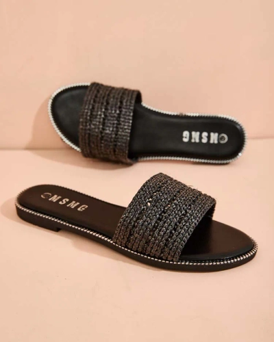 Royalfashion Dámské žabky s plochou podrážkou Bofira