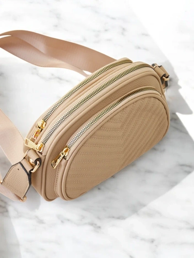 Royalfashion Small Half-Round Women's Handbag Made of Eco-Leather