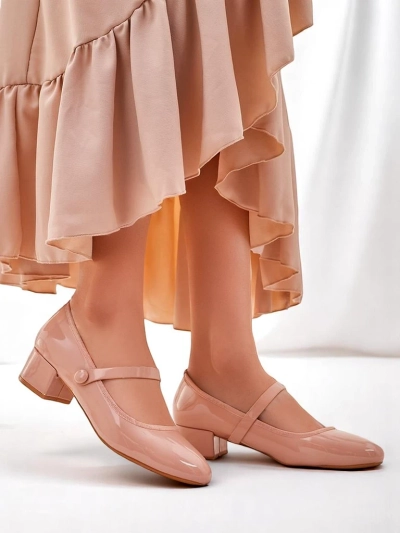 Royalfashion Жіночі туфлі-човники на низькому каблуці Omagga