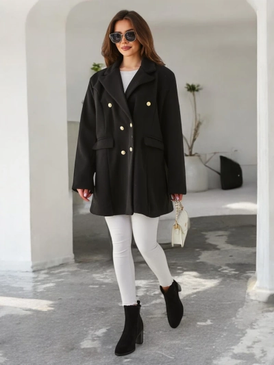 Royalfashion Dámský casual kabát