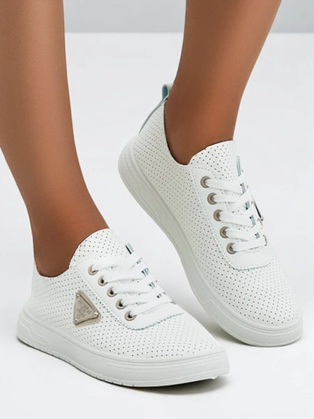 Royalfashion Klasické dámské sportovní boty na šněrování s potiskem Fennie