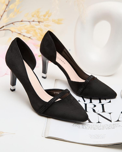 Royalfashion Жіночі туфлі-човники з екозамші Dexosy