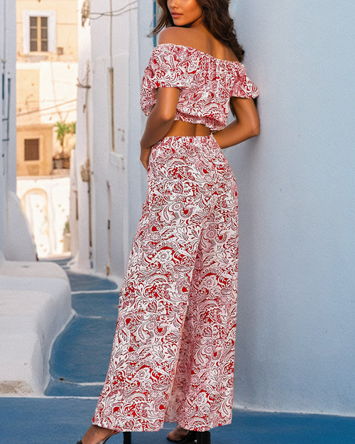 Жіночий комплект з принтом Royalfashion