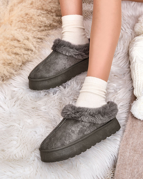 Royalfashion Жіночі короткі черевики а-ля снігоступи Kapfiee