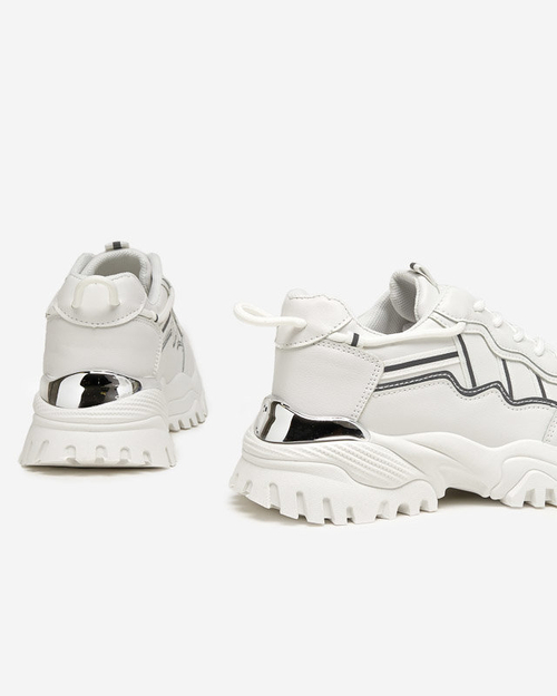 Білі жіночі кросівки Jenirso