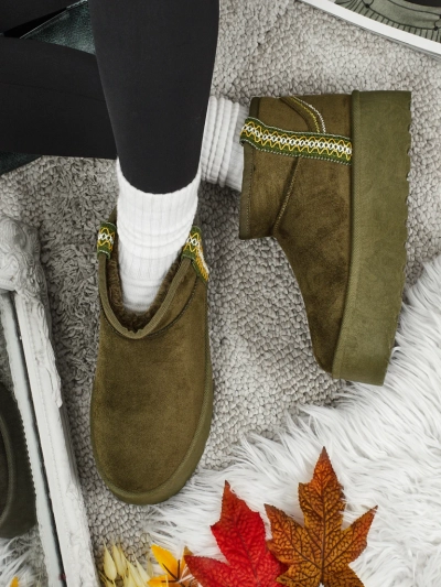 Krátké boty a'la sněhule dámské Althea