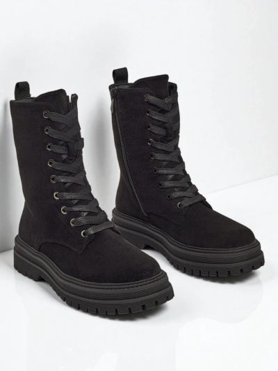 Dámské eko semišové workery Molistea