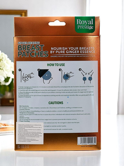 Зігріваючі та живильні пластири для грудей (10 шт.)