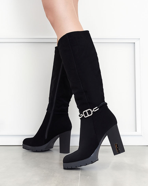 Жіночі черевики Royalfashion Retisa з декором на шпильці