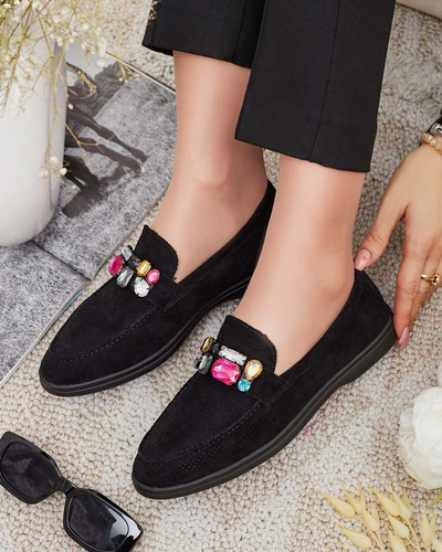 Royalfashion Dámské ažurové mokasíny Mettele