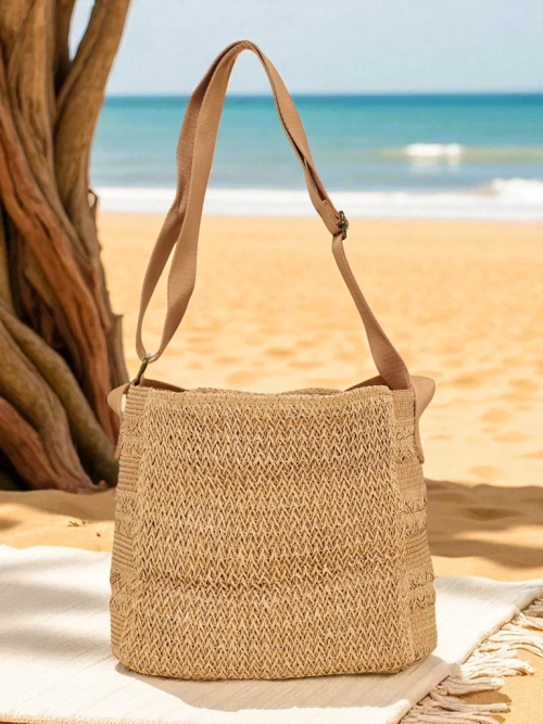 Royalfashion Велика жіноча солом'яна сумка Nysa Ariadne