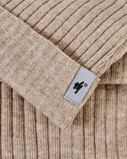 Королівський універсальний зимовий комплект - шапка-біні з трубчастим капюшоном