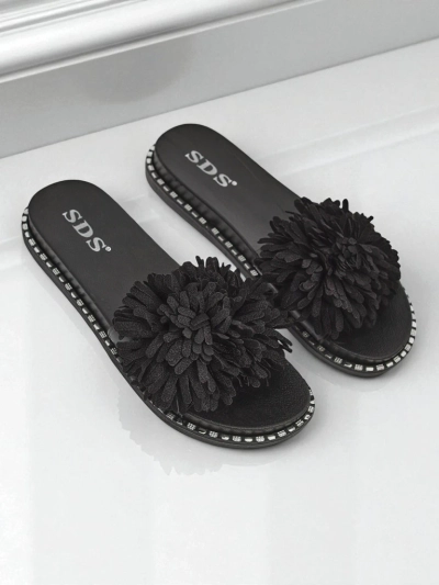 Royalfashion Dámské pantofle na ploché podrážce Flora Blide