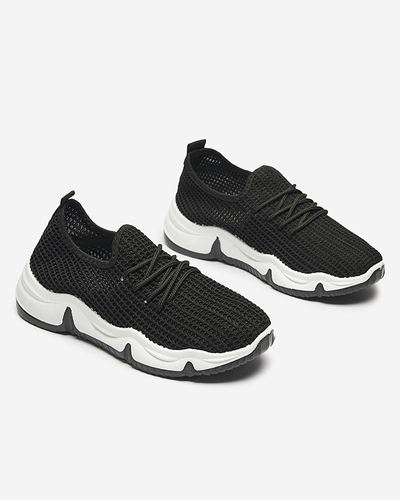 Чорні жіночі тканинні спортивні туфлі Vefima - Взуття