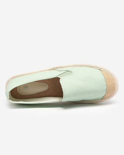 Mintové dámské espadrilky Joll- Footwear