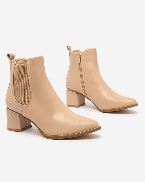 Royalfashion Білі жіночі черевики на шпильці Lady Jeny