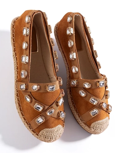 Dámské espadrilky s velbloudími krystaly Wamba - obuv