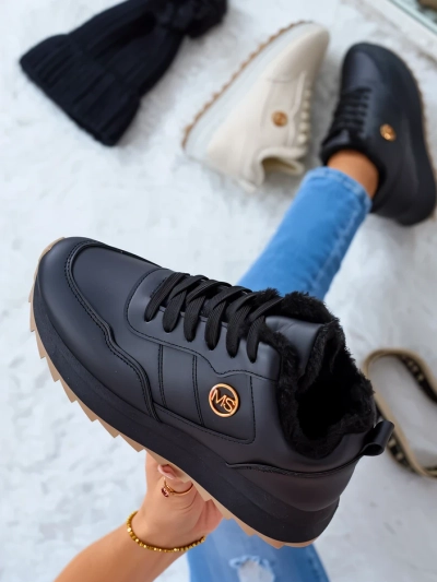Royalfashion Утеплені жіночі кросівки з хутром Casot