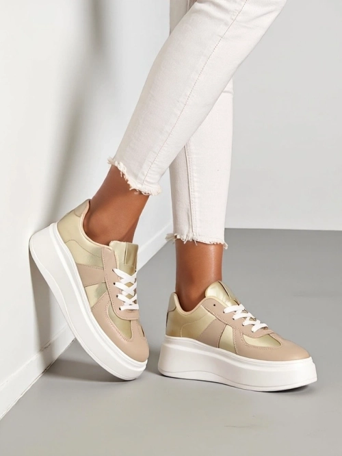 Royalfashion Жіночі спортивні кросівки на платформі Safirrat