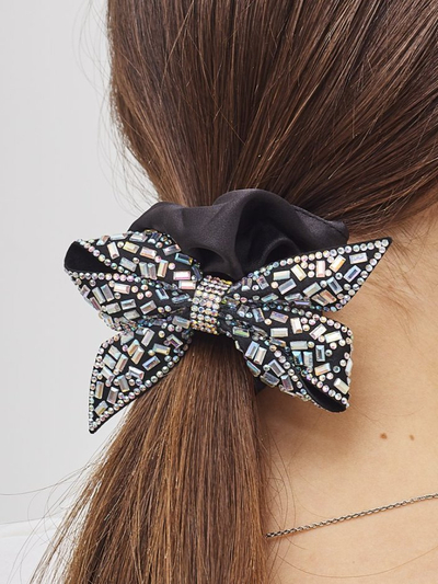 Royalfashion Гумка для волосся з декоративним бантиком Bellisse