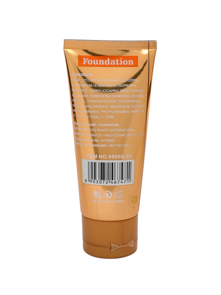 Kiss Beauty Foundation s kolagenovým sérem - rozjasňující 24H