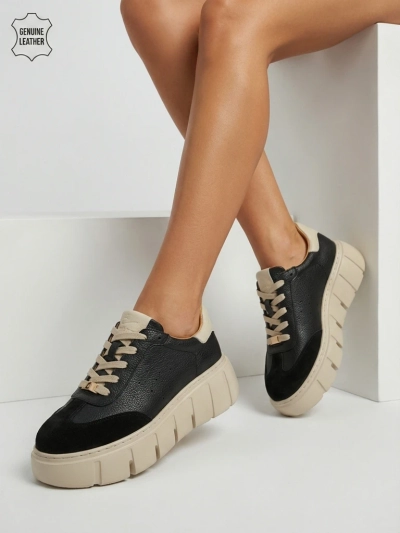 Sportovní dámské tenisky z přírodní kůže Taures