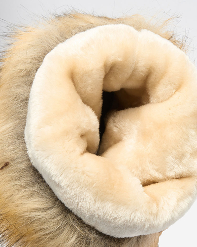 Royalfashion nazouvací boty a'la snow boots for women GMILLO